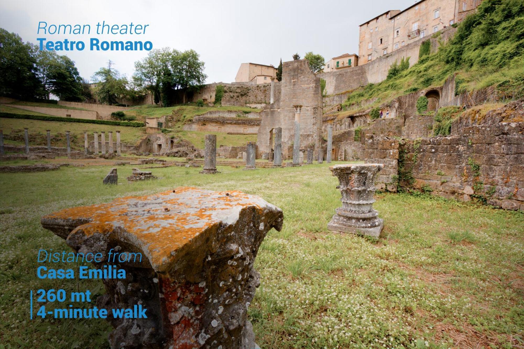 Casa Emilia Lejlighed Volterra Eksteriør billede